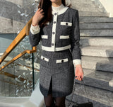 Ibrea Tweed Color Matching Jacket