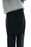 Gent layered wide trousers