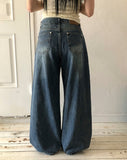 Lumen Low Wide Denim Pants