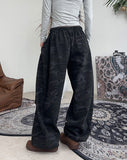 Kane Camo Curved Sweatpants