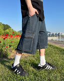 Cyven Cargo Bermuda Denim Pants