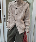 Crane Loose Fit Adjust Knit Cardigan