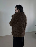 Bambi Fluffy Fur Jacket