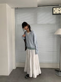 Kunik Punching Hood Knit Cardigan