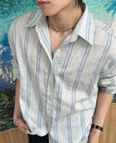 Tebe striped linen shirt