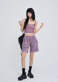 [U-BASIC] Roel Pigment Ribbed Tank Top