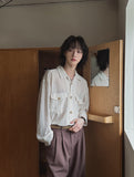 Orz Crochet Over Shirt