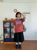 [unisex] Hyop Printing Color Matching Over Short Sleeve Tee