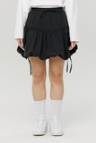 SHIRRING BALLOON SKIRT