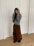 Comta Heart Cargo Corduroy Pants