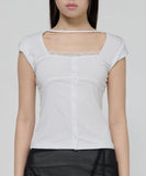 Lace Sleeve Top