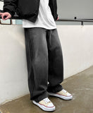 Taping line balloon jeans