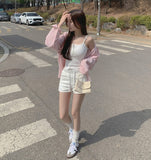 Detachable Pelvic Pad All Banding Cotton Shorts