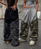 Steer Two-Tone Military Cargo Pants