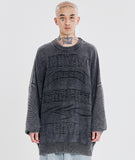 [PBA] Five AJO Logos Washed Sweater