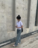 Kaza two way short sleeve shirt jacket