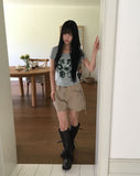Cheritz Flower Short Sleeve T-shirt