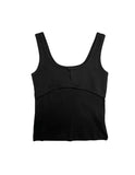 Rare Hook Bustier Ribbed Sleeveless