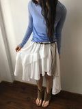 Kadohi Tencel Basic Layered Long Sleeve Tee