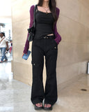 Niif Cargo Semi-Bootcut Pants