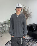 Elred Pigment Waffle Long Sleeve