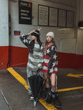 (UNISEX) Stars and Stripes Mohair Oversized Knitwear