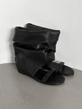 1205 Corset Sandal Warmer Boots (4cm)