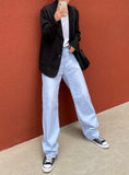 Sky Denim Pants
