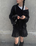 Gir Pocket Pleated Mini Skirt