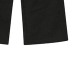 belted folding wide pants
