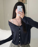 Formica Oval Leather Strap Necklace