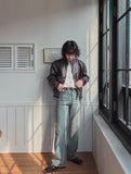 Ito Two Way Crack Leather Jacket