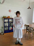 [unisex] Tutsro Line Banding Bermuda Pants