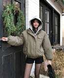 Keep Cargo High Neck Bomber Jumper