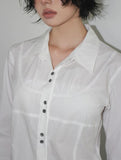 BUSTIER LAYERED SHIRT