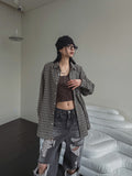 Rashid Overfit Check Shirt