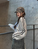 LA Trackline Metal Jersey Sweatshirt
