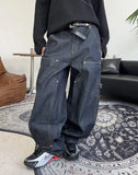 Ikan Double Knee Work Wide Denim