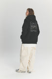 HATE RAIN Embroidered Hoodie