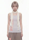 GRAE GRAVE Solid Mango Sleeveless