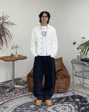 Felts Mixed Trucker Jacket