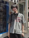 Blossom Printing Pigment Short Sleeve T-shirt