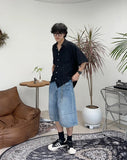 Suprin Air Washed Half Shirt
