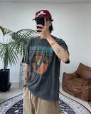 Keyens Harley Dyeing Crop T-Shirt