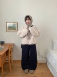 Cuden String Fleece Zip-Up Jacket