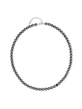 H edition Silver (W) Penidor Onyx Pearl Necklace