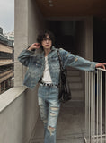 Savage damage flare bootcut pants