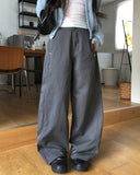 Teak Rivet Pocket Balloon Cotton Pants