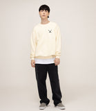 Puppy Face Small Drawing Smile Sweatshirt