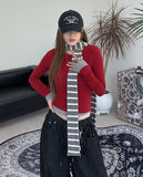 Hessy Wool Round Long Sleeve Tee
